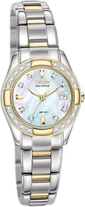 CITIZEN Ladies' Eco-Drive Diamond Classic 26mm Stainless Steel EW1824-57D